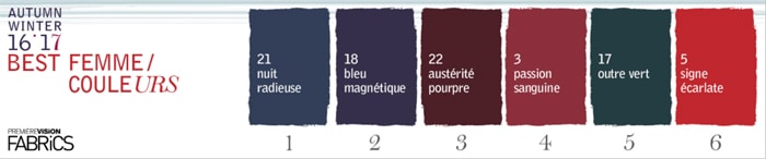 Orientations tissus automne-hiver 2016-17: le choix des acheteurs pour la mode femme Orientations tissus automne-hiver 2016-17: le choix des acheteurs pour la mode femme