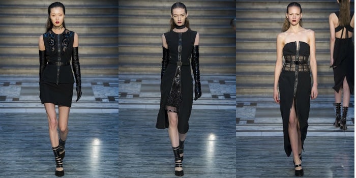 Fashion Week : Julien Macdonald s'empare des joyaux de la Couronne Fashion Week : Julien Macdonald s'empare des joyaux de la Couronne