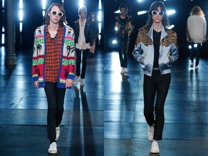 Paris Fashion Week: le grunge chic de Saint Laurent, l'élégance sombre de Lanvin Paris Fashion Week: le grunge chic de Saint Laurent, l'élégance sombre de Lanvin