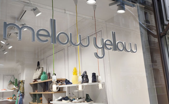 Ouverture du premier flagship Mellow Yellow à Paris Ouverture du premier flagship Mellow Yellow à Paris