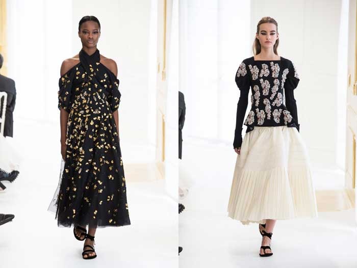 Haute couture à Paris : Dior en noir et blanc, avant un nouveau chapitre Haute couture à Paris : Dior en noir et blanc, avant un nouveau chapitre