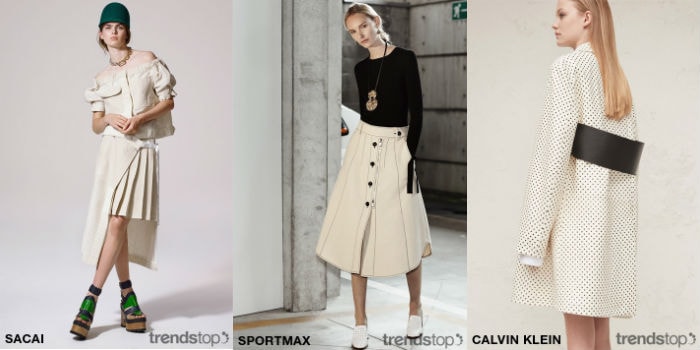 Tendances phares SS17 des couleurs sur les podiums Tendances phares SS17 des couleurs sur les podiums
