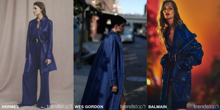 Tendances phares SS17 des couleurs sur les podiums Tendances phares SS17 des couleurs sur les podiums