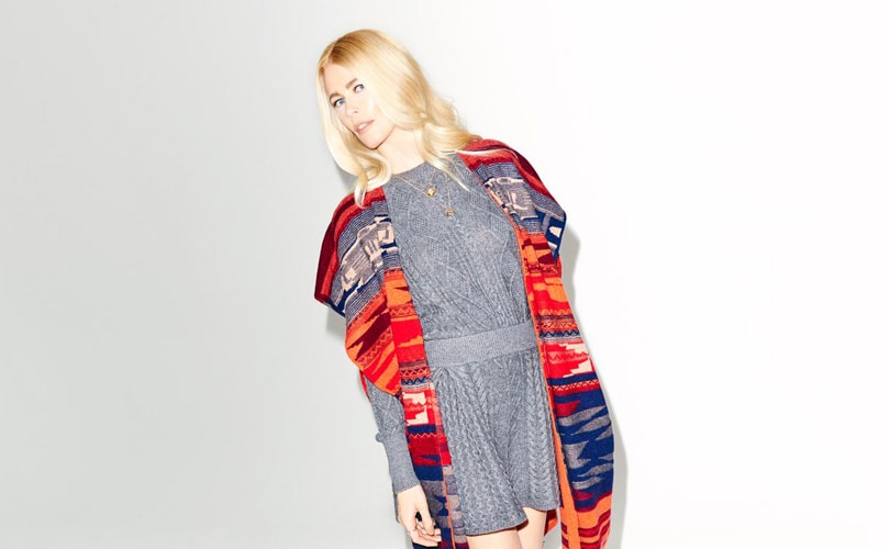Claudia Schiffer lance une collection de cachemire Claudia Schiffer lance une collection de cachemire