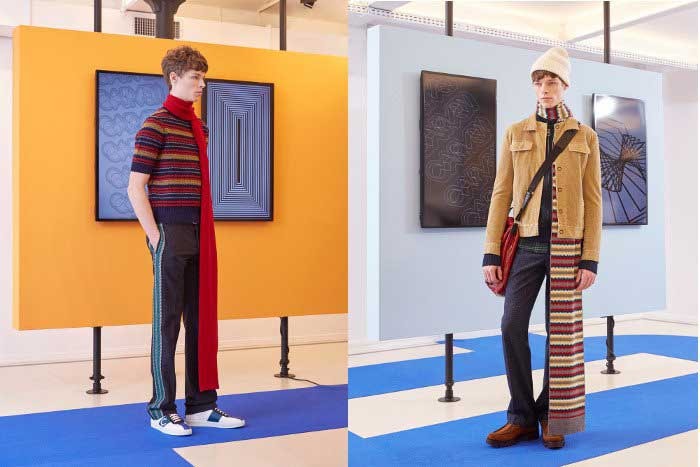 Mode masculine pour l'hiver prochain: du XXL, du rose, des carreaux à gogo Mode masculine pour l'hiver prochain: du XXL, du rose, des carreaux à gogo