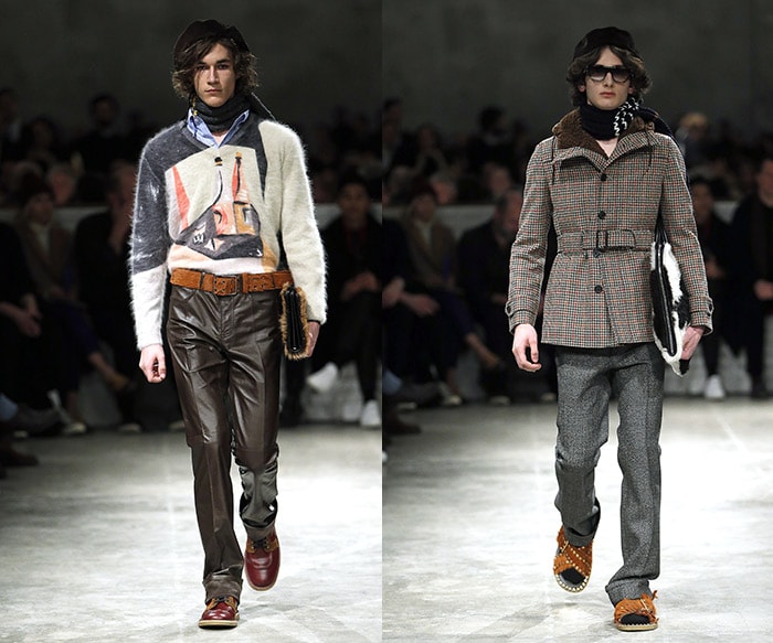 Mode à Milan: retour aux sources chez Bikkembergs et Ferragamo, à la simplicité pour Prada Mode à Milan: retour aux sources chez Bikkembergs et Ferragamo, à la simplicité pour Prada