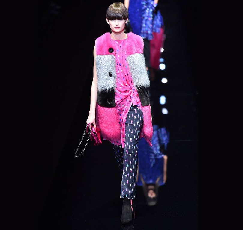 Mode à Milan : la femme est sportive chez Emporio Armani Mode à Milan : la femme est sportive chez Emporio Armani