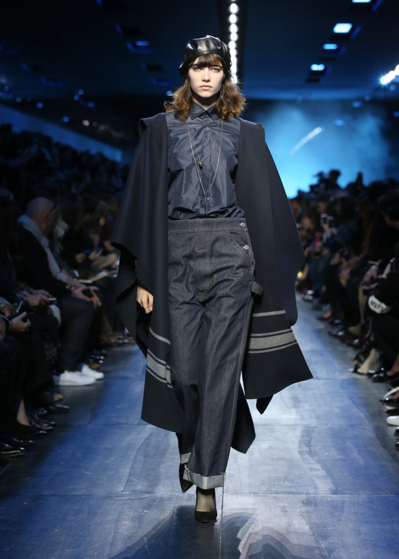Fashion Week: Dior en bleu de travail Fashion Week: Dior en bleu de travail