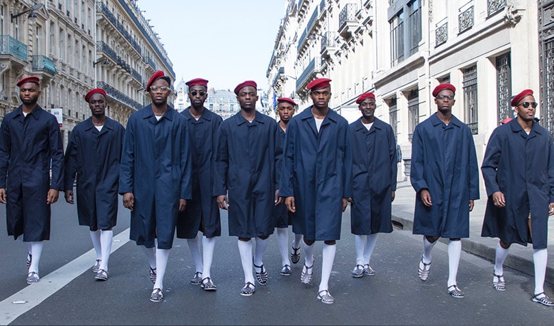 La parade Africa Now aux Galeries Lafayette La parade Africa Now aux Galeries Lafayette