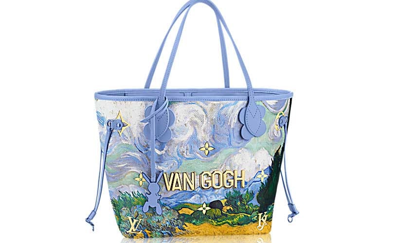 Jeff Koons lance une collection de sacs à main avec Vuitton Jeff Koons lance une collection de sacs à main avec Vuitton