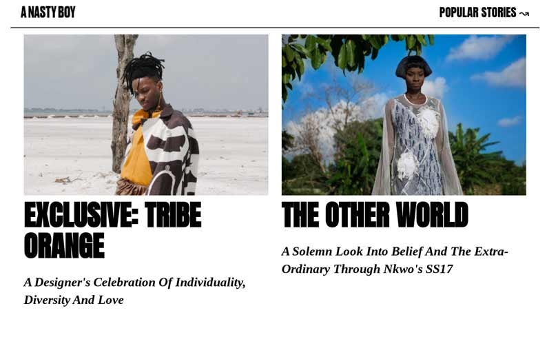 Le magazine Un Garçon Coquin bouscule la "masculinité" nigériane Le magazine Un Garçon Coquin bouscule la "masculinité" nigériane