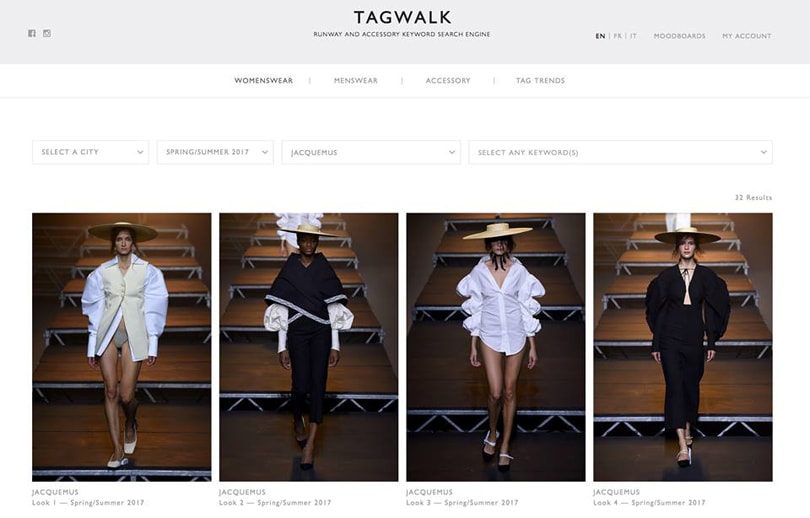 TagWalk, le moteur de recherche spécial mode TagWalk, le moteur de recherche spécial mode