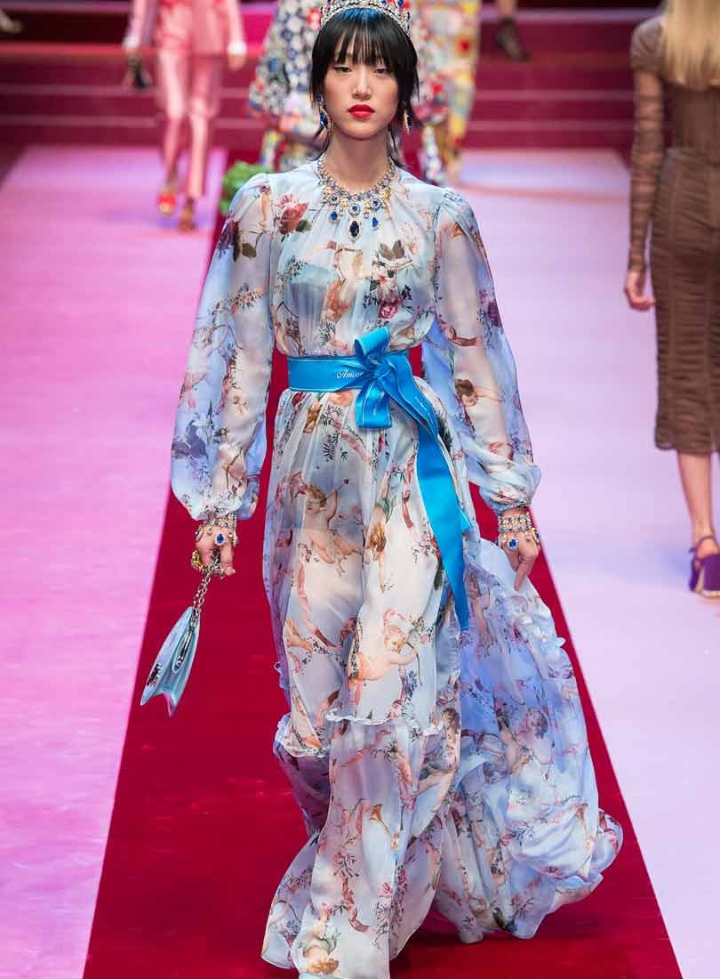 Mode à Milan: "Dames de coeur" avec Dolce & Gabbana Mode à Milan: "Dames de coeur" avec Dolce & Gabbana