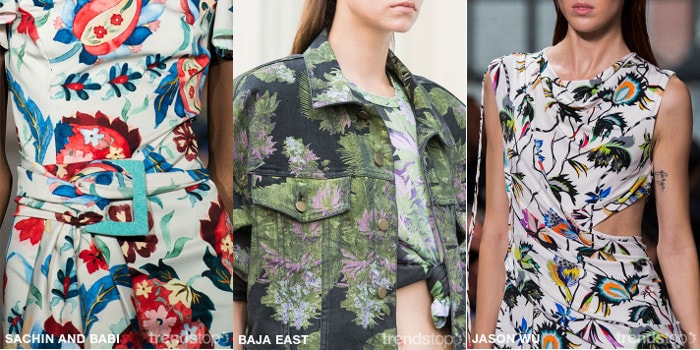 Tendances des Imprimés pour Femmes, Printemps/Eté 2018 Tendances des Imprimés pour Femmes, Printemps/Eté 2018