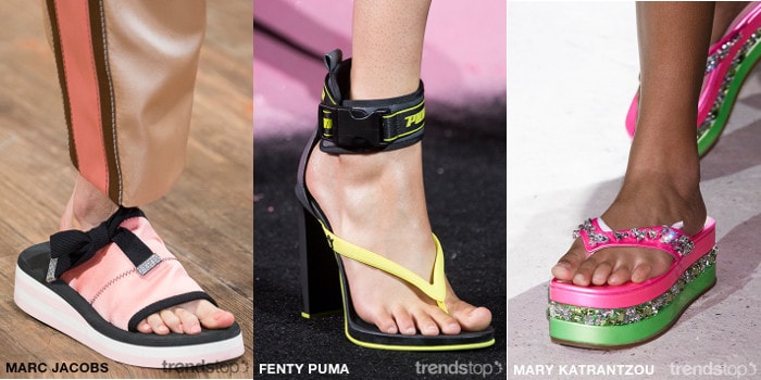 Les Chaussures Clés des Défilés Printemps/Eté 2018 Les Chaussures Clés des Défilés Printemps/Eté 2018