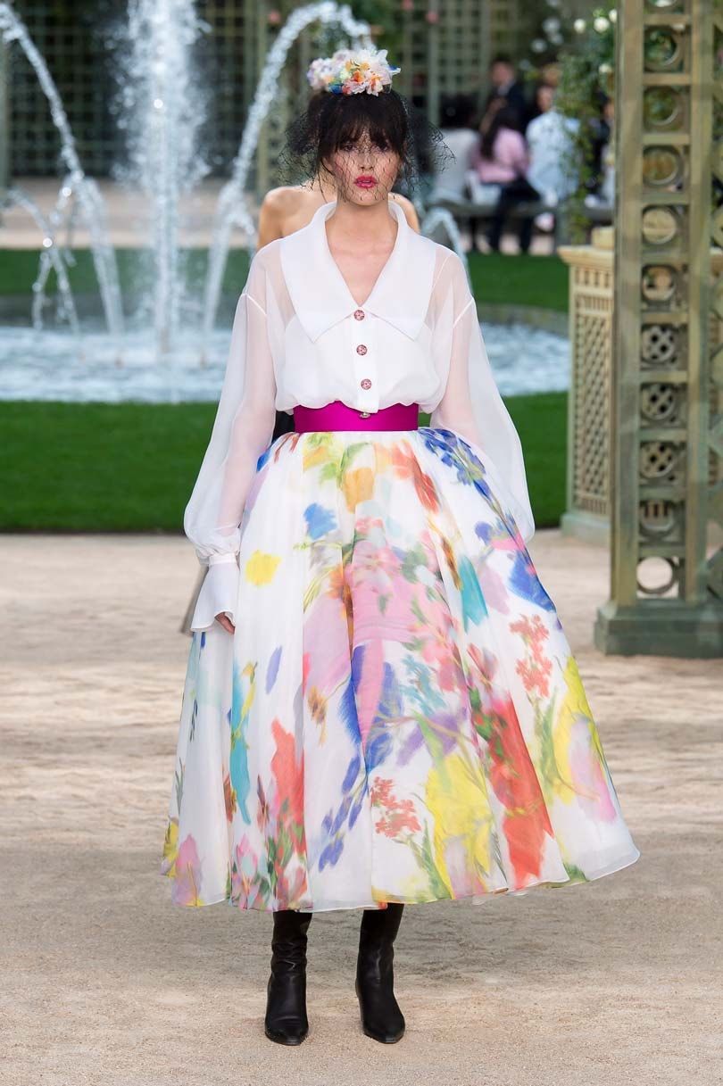 Haute couture: Chanel au nom de la rose Haute couture: Chanel au nom de la rose