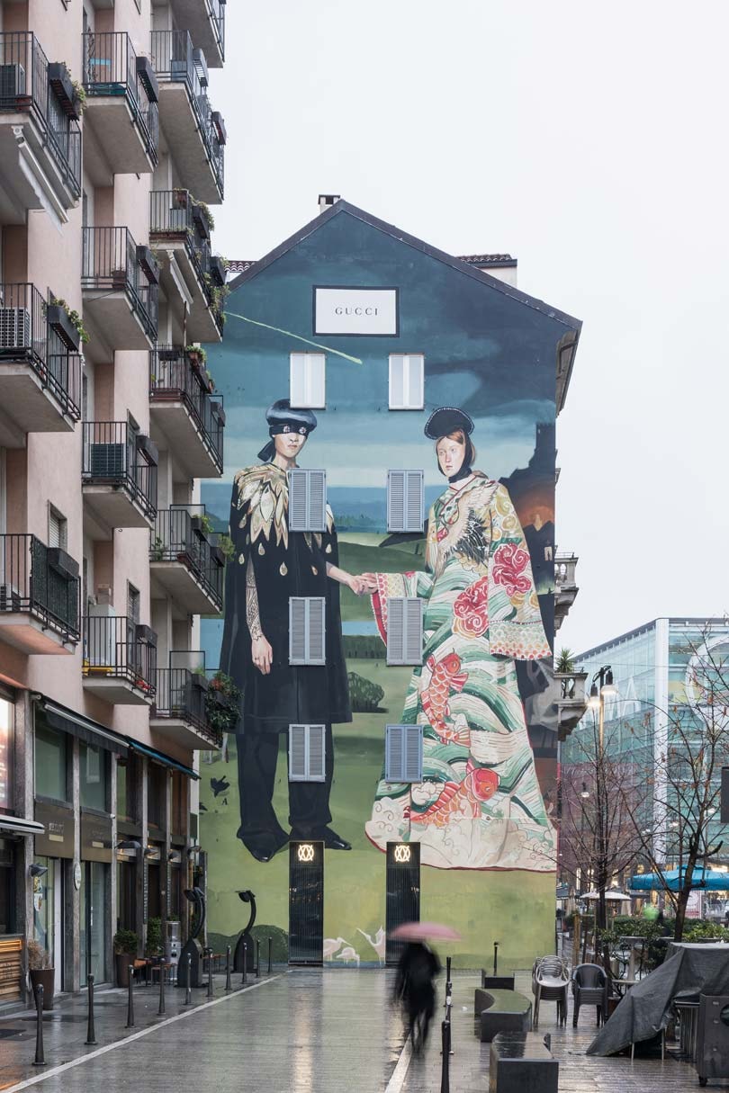 Gucci dévoile de nouveaux Art Walls Gucci dévoile de nouveaux Art Walls