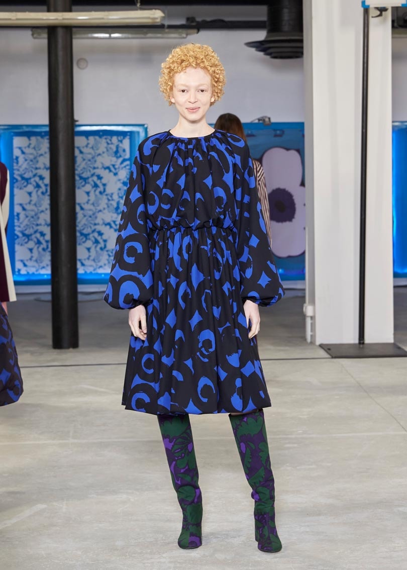 La collection Marimekko AH 2018 présentée pendant la fashion week à Paris La collection Marimekko AH 2018 présentée pendant la fashion week à Paris