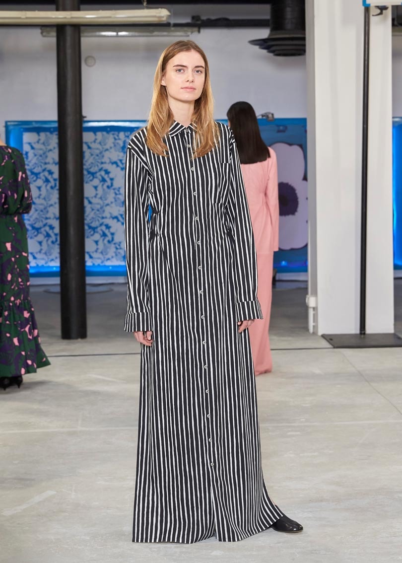 La collection Marimekko AH 2018 présentée pendant la fashion week à Paris La collection Marimekko AH 2018 présentée pendant la fashion week à Paris