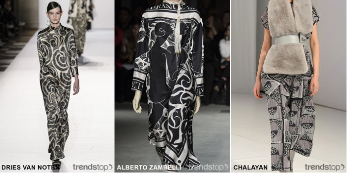 Tendances des Imprimés de Fast Fashion pour Femme, Automne/Hiver 2018-19 Tendances des Imprimés de Fast Fashion pour Femme, Automne/Hiver 2018-19