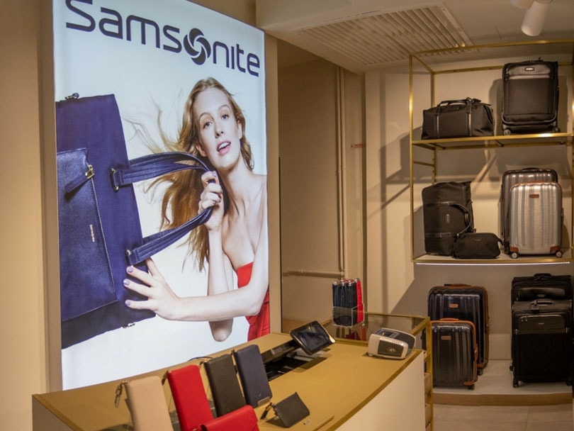 Samsonite ouvre sa première boutique en région Samsonite ouvre sa première boutique en région