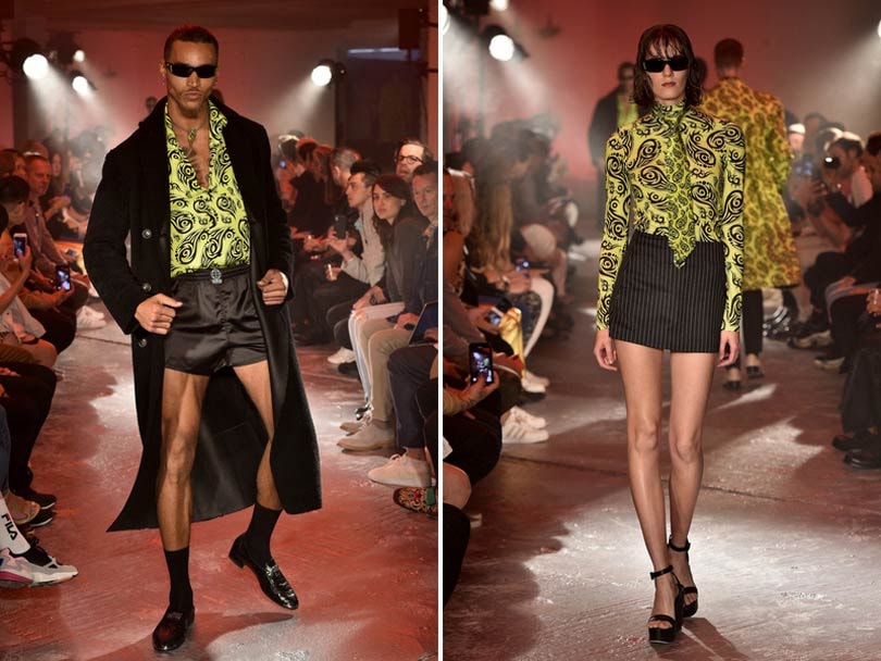 Défilé SSS World Corp, fashion week Paris homme printemps-été 2019 Défilé SSS World Corp, fashion week Paris homme printemps-été 2019
