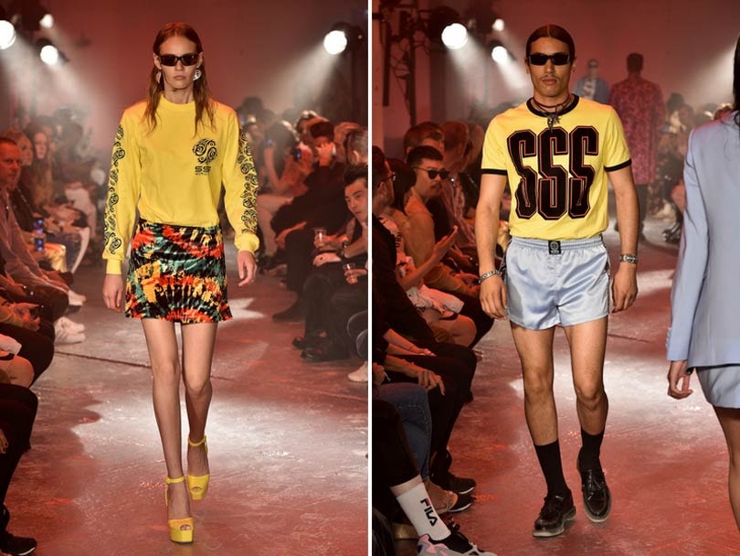 Défilé SSS World Corp, fashion week Paris homme printemps-été 2019 Défilé SSS World Corp, fashion week Paris homme printemps-été 2019