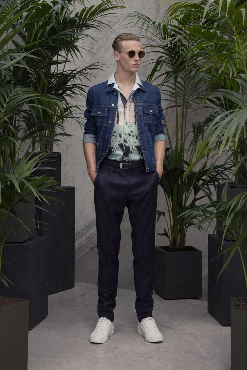 Maxime Simoëns : l'homme M.X printemps-été 2019 s'inspire des villes côtières américaines Maxime Simoëns : l'homme M.X printemps-été 2019 s'inspire des villes côtières américaines