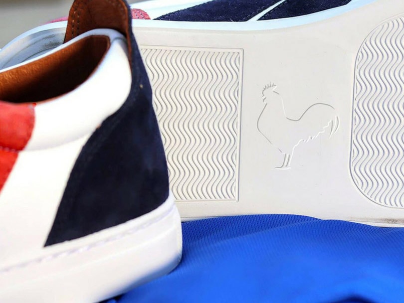 Les baskets collectors Caval célèbrent les Bleus et leur victoire Les baskets collectors Caval célèbrent les Bleus et leur victoire