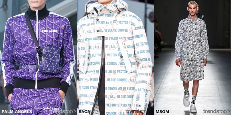 Tendances Clés des Imprimés pour Homme, Printemps/Été 2019 Tendances Clés des Imprimés pour Homme, Printemps/Été 2019