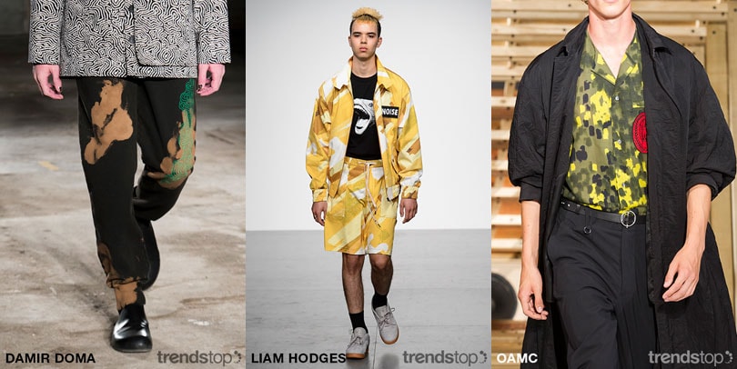 Tendances Clés des Imprimés pour Homme, Printemps/Été 2019 Tendances Clés des Imprimés pour Homme, Printemps/Été 2019