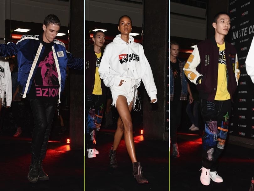 Diesel crée le buzz à Milan avec Nicki Minaj pour présenter sa collection "Hate Couture" Diesel crée le buzz à Milan avec Nicki Minaj pour présenter sa collection "Hate Couture"