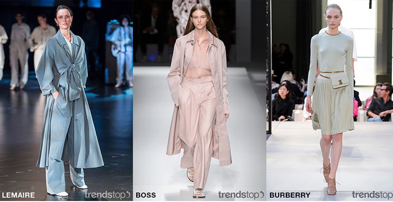 Couleurs Clés du Printemps/Été 2019 vues dans les défilés Couleurs Clés du Printemps/Été 2019 vues dans les défilés