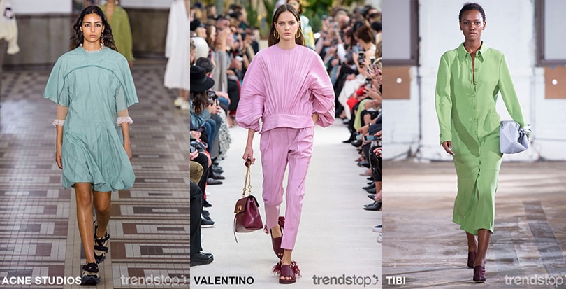 Couleurs Clés du Printemps/Été 2019 vues dans les défilés Couleurs Clés du Printemps/Été 2019 vues dans les défilés