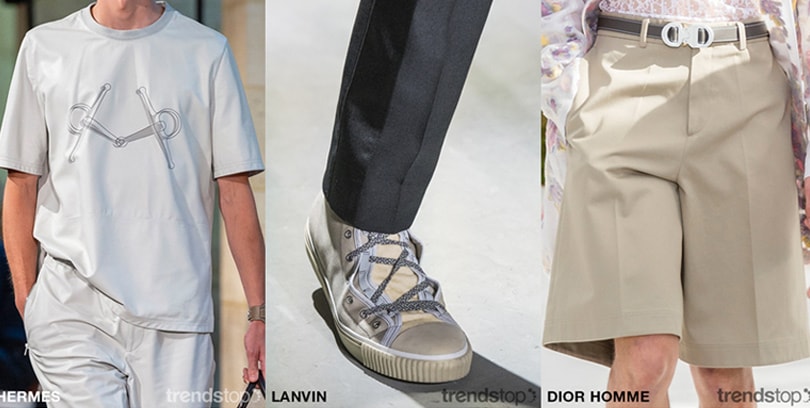 Couleurs tendances des collections Hommes, Printemps/Eté 2020 Couleurs tendances des collections Hommes, Printemps/Eté 2020