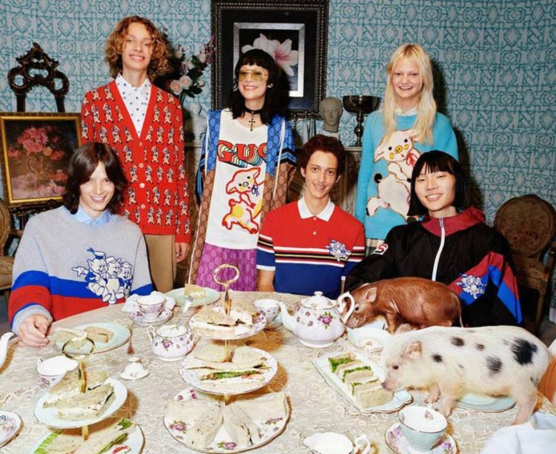 Gucci : une collection dédiée à l’année du cochon Gucci : une collection dédiée à l’année du cochon