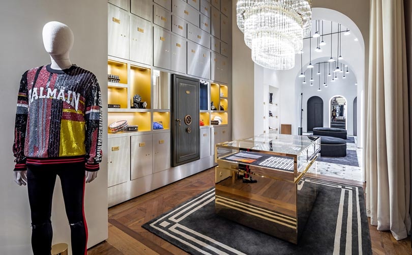 En images : Balmain, le plus grandiose des flagships est à Paris En images : Balmain, le plus grandiose des flagships est à Paris