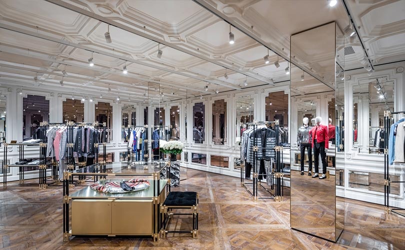 En images : Balmain, le plus grandiose des flagships est à Paris En images : Balmain, le plus grandiose des flagships est à Paris