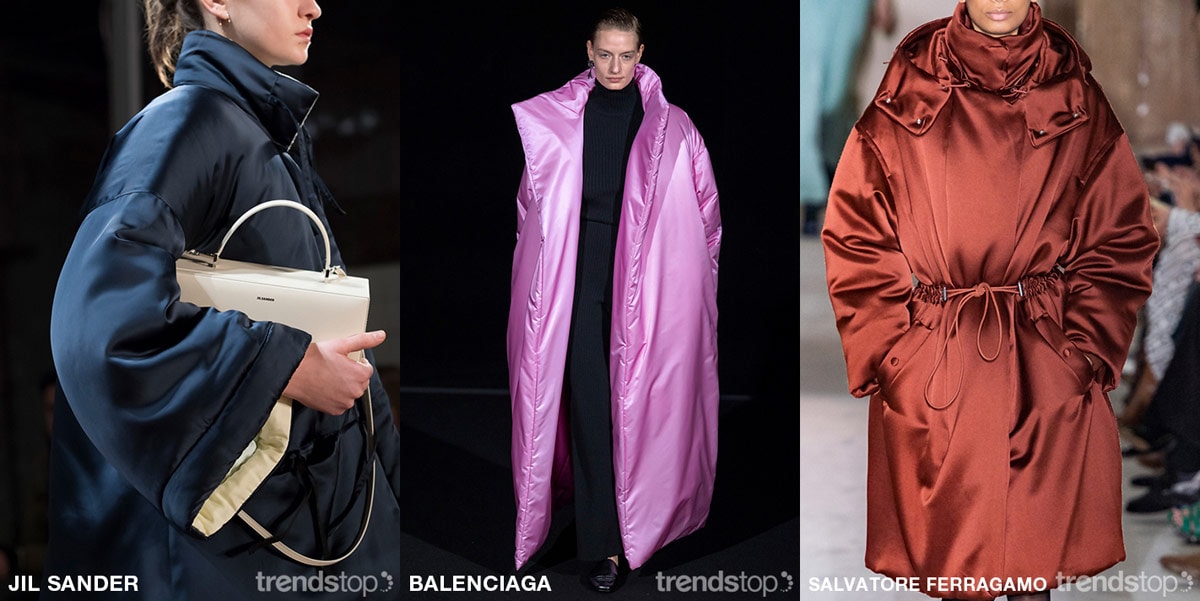 Principales orientations matérielles pour les femmes pour l'automne-hiver 2019-2020 Principales orientations matérielles pour les femmes pour l'automne-hiver 2019-2020