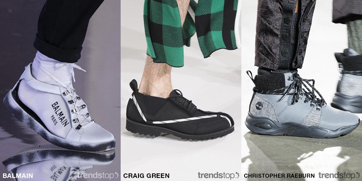 Principales orientations en matière de chaussures pour hommes pour la saison automne-hiver 2019-20 Principales orientations en matière de chaussures pour hommes pour la saison automne-hiver 2019-20