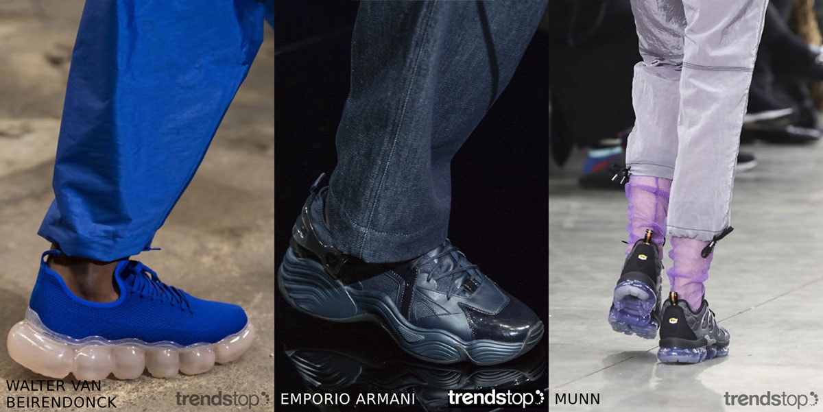 Principales tendances de chaussures pour hommes observées sur les podiums de la saison printemps-été 2020 Principales tendances de chaussures pour hommes observées sur les podiums de la saison printemps-été 2020