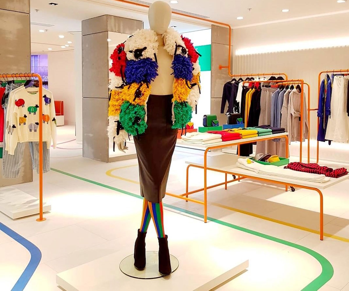 Le nouveau concept retail de Benetton arrive au Printemps Haussmann Le nouveau concept retail de Benetton arrive au Printemps Haussmann