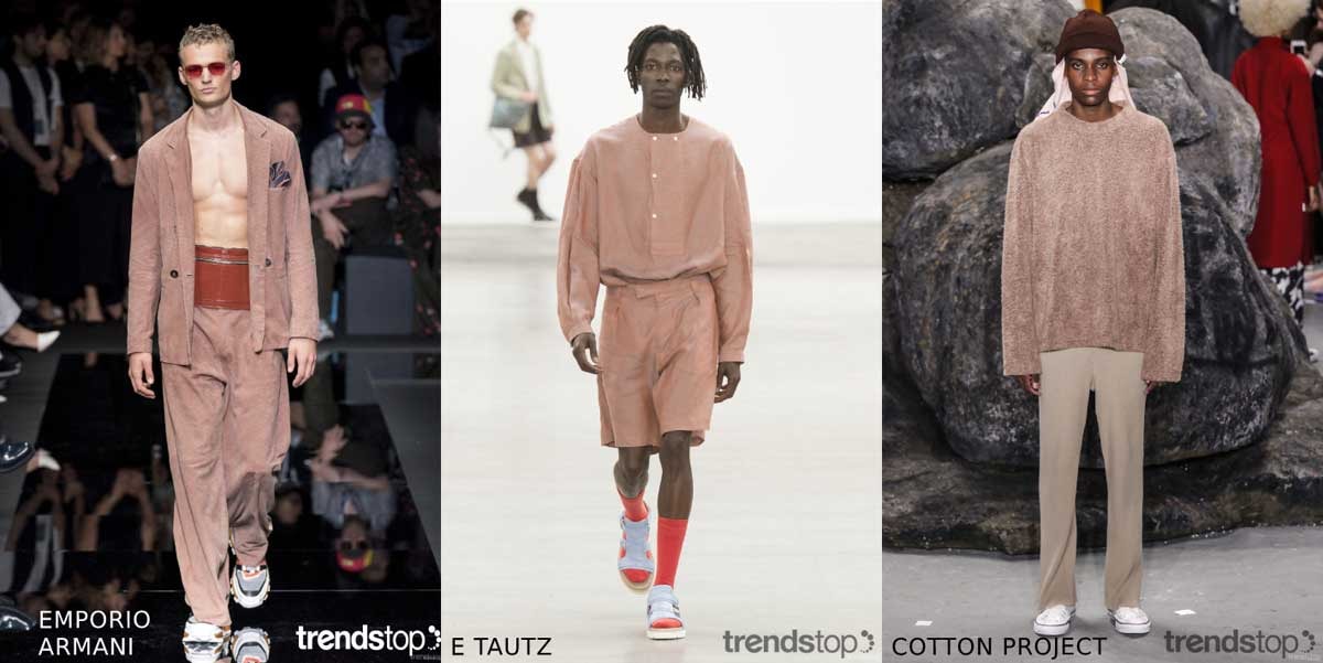 Les couleurs clés de la mode masculine vu sur les défilés Printemps Été 2020 Les couleurs clés de la mode masculine vu sur les défilés Printemps Été 2020