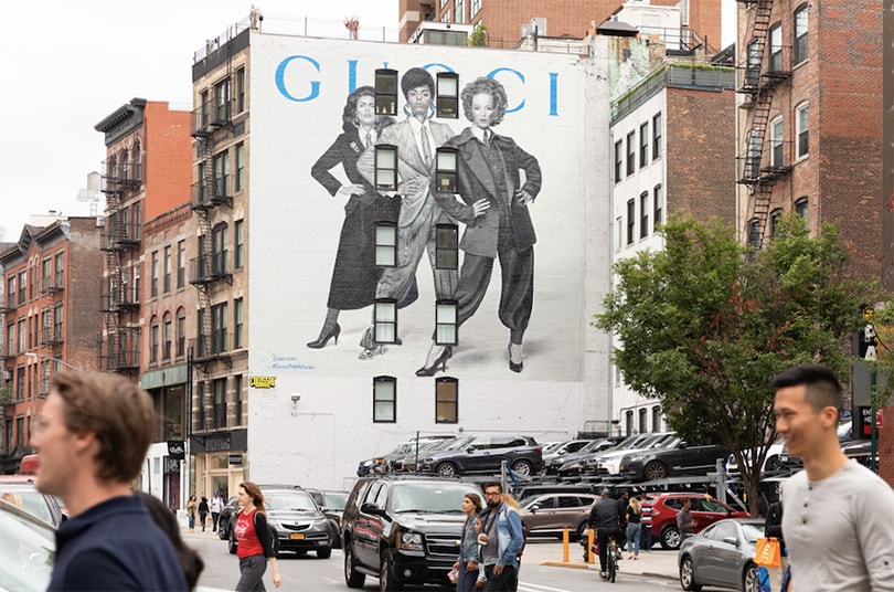 Pour sa campagne automne-hiver 2019-2020, Gucci annonce de nouveaux ArtWalls Pour sa campagne automne-hiver 2019-2020, Gucci annonce de nouveaux ArtWalls