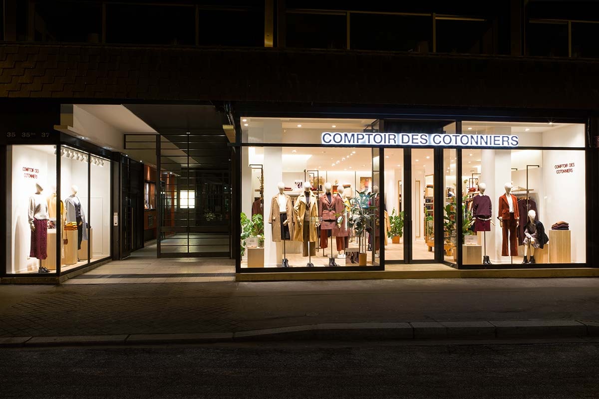 Comptoir des Cotonniers : la nouvelle boutique parisienne en image Comptoir des Cotonniers : la nouvelle boutique parisienne en image