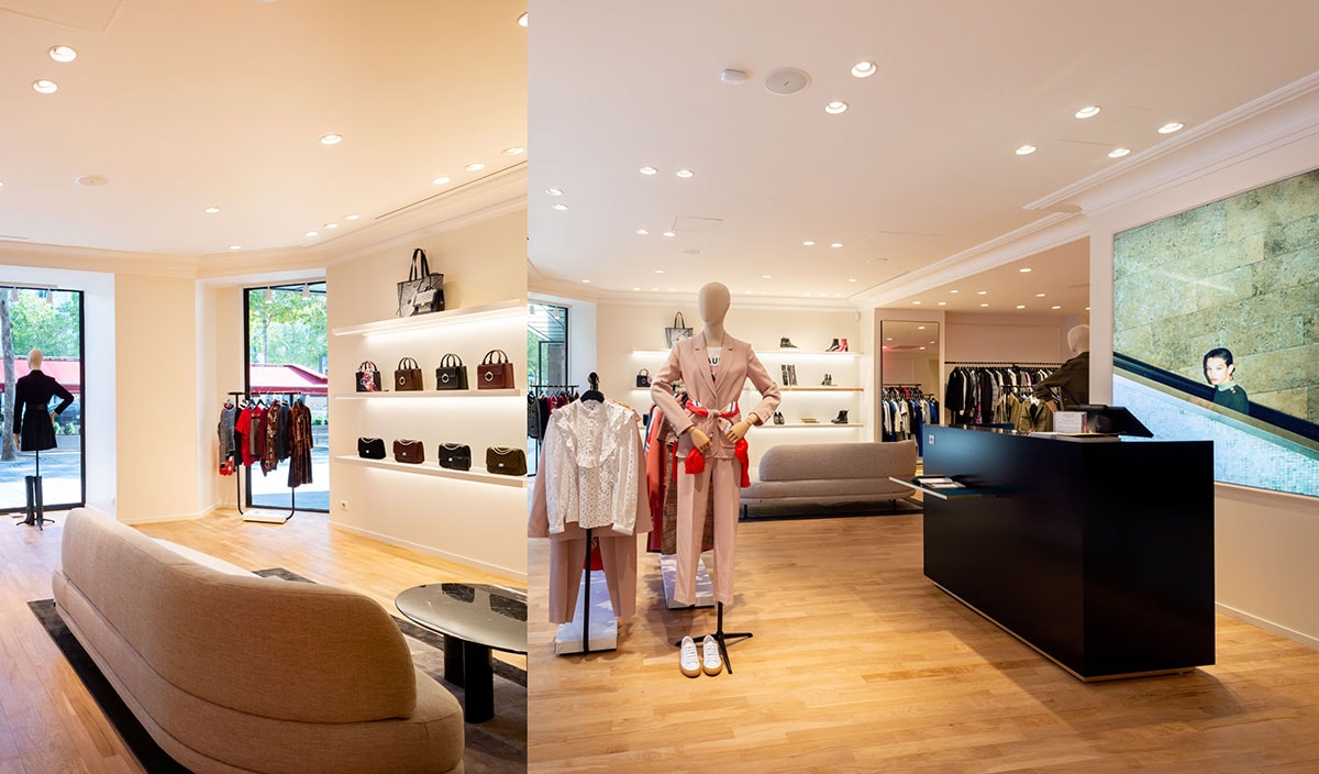 En images : le nouveau flagship de Claudie Pierlot sur les Champs-Elysées En images : le nouveau flagship de Claudie Pierlot sur les Champs-Elysées