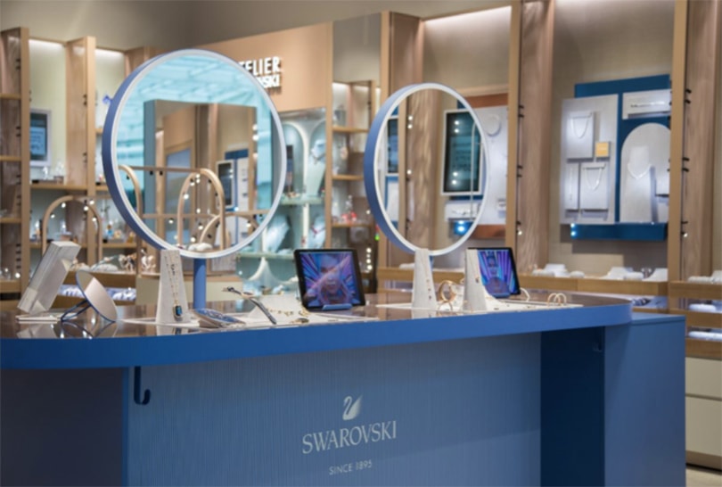 Swarovski dévoile son nouveau concept à Westfield Carré Sénart Swarovski dévoile son nouveau concept à Westfield Carré Sénart