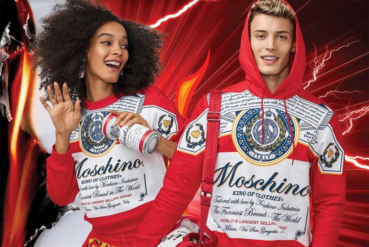 Moschino lance une nouvelle collaboration avec Budweiser Moschino lance une nouvelle collaboration avec Budweiser