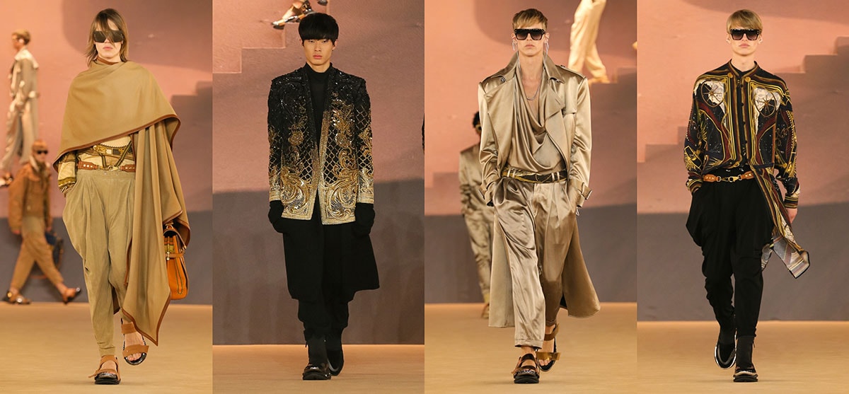 Paris Fashion Week : les nomades modernes de Balmain Paris Fashion Week : les nomades modernes de Balmain