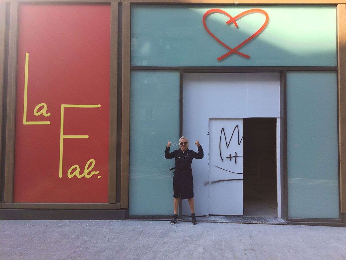 Agnès b. inaugure la Fab dans le 13e arrondissement parisien Agnès b. inaugure la Fab dans le 13e arrondissement parisien